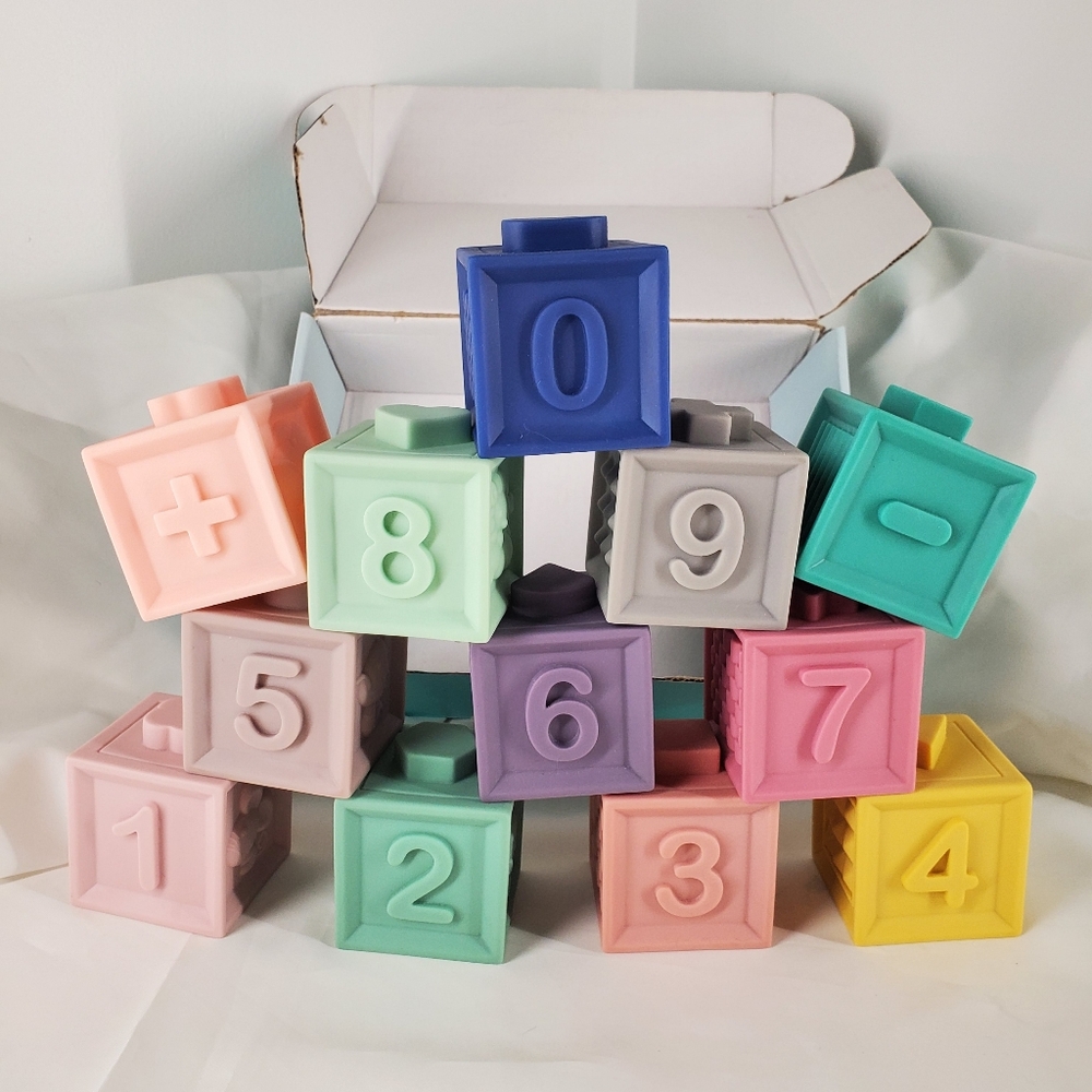 Colorful Soft Building Blocks for Kids